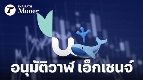 ก.ล.ต.ไฟเขียวให้ “วาฬ เอ็กเชนจ์” ดำเนินการศูนย์ซื้อขายสินทรัพย์ดิจิทัล.